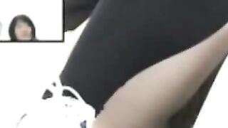 Pooping on a squatting toilet 2