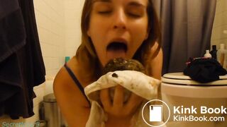 Pantypoop and eat - video 2
