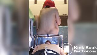 human toilet shitting - video 5