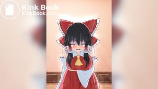 『博麗霊夢』トイレ待ちで我慢できず大量脱糞下痢お漏らし