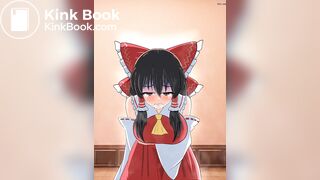『博麗霊夢』トイレ待ちで我慢できず大量脱糞下痢お漏らし