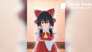 『博麗霊夢』トイレ待ちで我慢できず大量脱糞下痢お漏らし