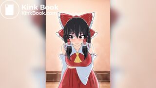 『博麗霊夢』トイレ待ちで我慢できず大量脱糞下痢お漏らし