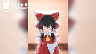 『博麗霊夢』トイレ待ちで我慢できず大量脱糞下痢お漏らし