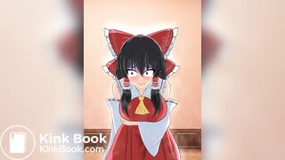 『博麗霊夢』トイレ待ちで我慢できず大量脱糞下痢お漏らし