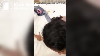 Cleaning shitty cock - video 2