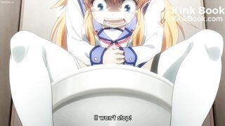 Anime Girl destroying the toilet (audio edit