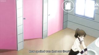 Anime Girl destroying the toilet (audio edit