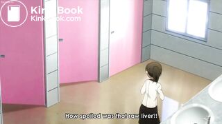 Anime Girl destroying the toilet (audio edit