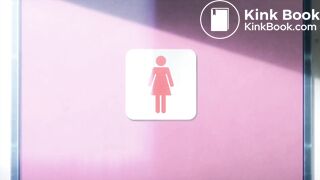 Anime Girl destroying the toilet (audio edit