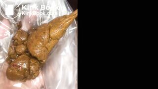 my GF poop video#15 poop close up