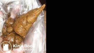 my GF poop video#15 poop close up