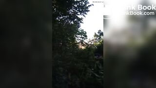 Filipinas pooping in bushes