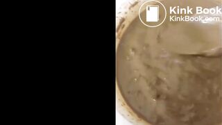 C.SCAT MAKING A SPECIAL POOP
