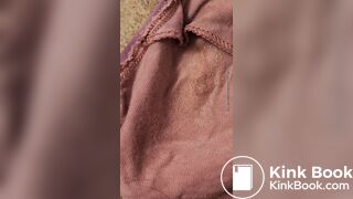 Wife's dirty panty from this week