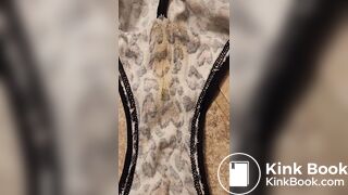 Wife's dirty panty from this week