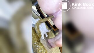 Japanese Twitter College Girl Big Long Poop - video 19