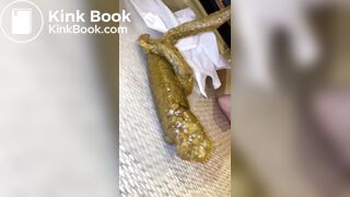 Japanese Twitter College Girl Big Long Poop - video 19