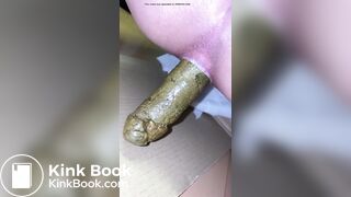 Japanese Twitter College Girl Big Long Poop - video 17