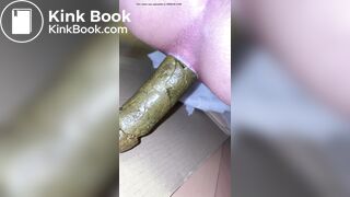 Japanese Twitter College Girl Big Long Poop - video 17