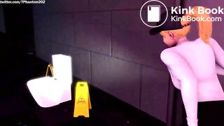 Bloated Vanessa Pooping