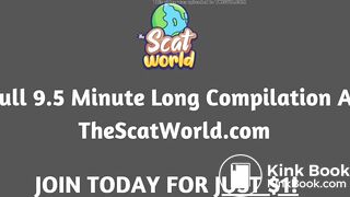 Sexy Girl Poop Compilation! A Weeks Worth Of Pooping!