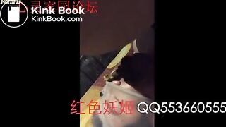 Chinese femdom scat & pee