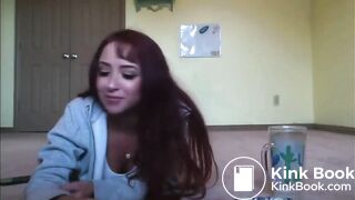 Friend poops with friend in the room