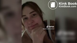 TikTok girl having diarrhea
