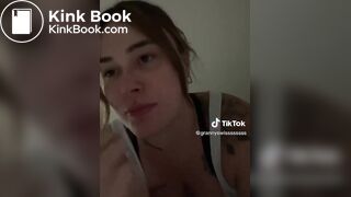 TikTok girl having diarrhea