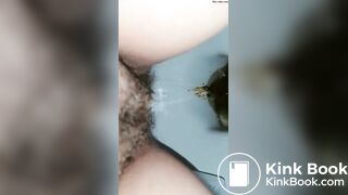 Another ex frontview toilet poop 9