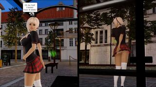 Schoolgirl pantypoop - video 3