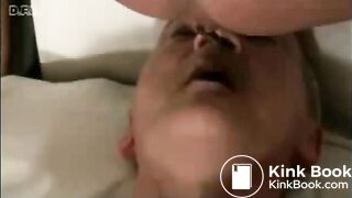 OLD SHIT-EATER EATS SHIT FROM A HOOKER IN A HOTEL ROOM!