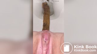 Wife does huge poop for me