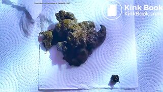 sexy big ass squat shitting