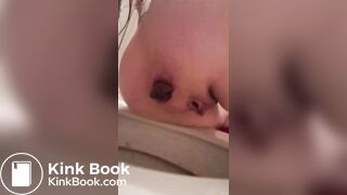 Huge Shit at toilet