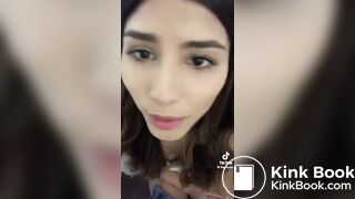 Tiktok girl on toilet 8