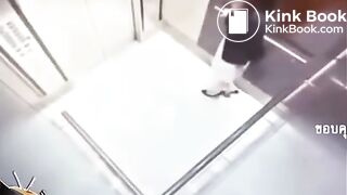 Cctv girl shit her pants - video 2