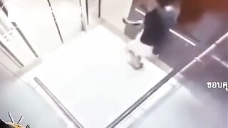 Cctv girl shit her pants - video 2