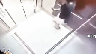 Cctv girl shit her pants - video 2