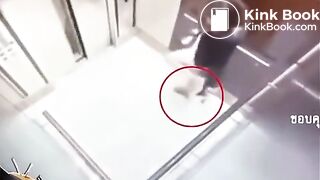 Cctv girl shit her pants - video 2