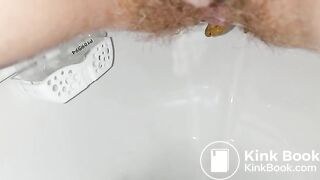 Another ex frontview toilet poop 6