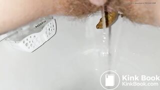 Another ex frontview toilet poop 6