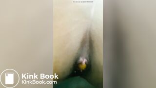 Wife’s Butthole Up Close While She Shits