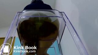 japanese suppository huge mess