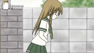 Girl poop herself - video 3