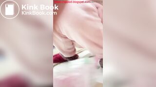 chinese girl selfie poop - video 14