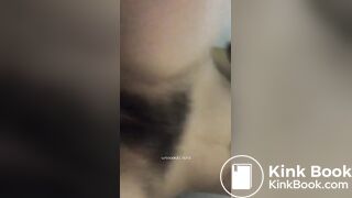 Girl does a poo 1