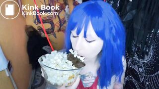 D.B. Dirty popcorn .