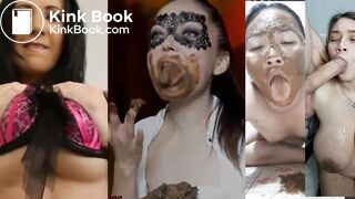 Ultrawide Scat Eating in Trance